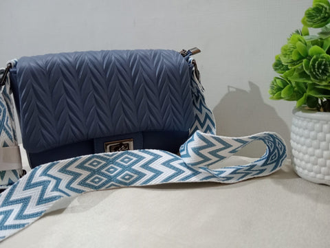 Women Textured Structured Sling Bag