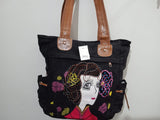 Fabrilla Hand Bag with Sequins design Hand Bag